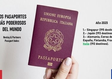 Cittadinanza italiana por ius sanguinis con asesoría legal especializada