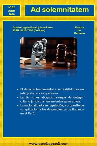 Portada de Ad solemnitatem N° 2 - Agosto 2026